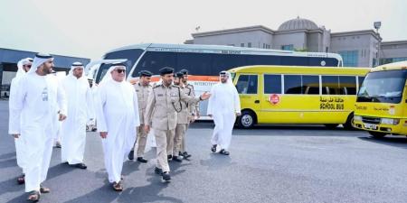 استعدادات شرطية نوعية لاستقبال العام الدراسي الجديد