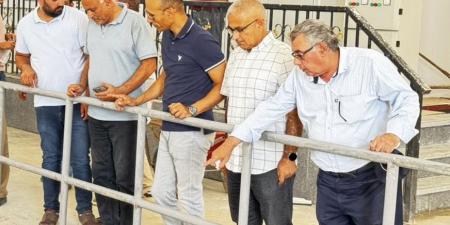 رئيس جهاز مدينة القاهرة الجديدة يتفقد محطة صرف صحي رقم 12 بالتجمع الثالث