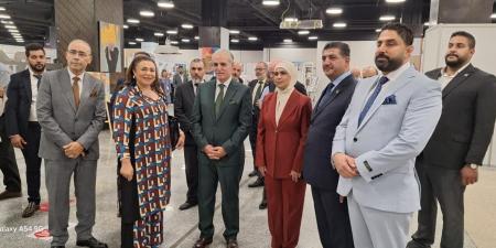 مكتب التمثيل التجاري المصري بالأردن يشارك في افتتاح المعرض العربي الدولي للأثاث