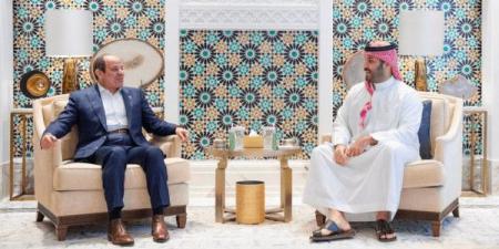 السيسي وبن سلمان يؤكدان رفضهما أي محاولة لتهجير الفلسطينيين
