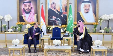 الرئيس السيسي وبن سلمان: المساعدات الإنسانية لغزة خط أحمر