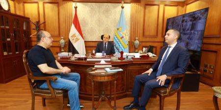 محافظ كفرالشيخ يبحث مع وفد الإسكان موقف المشروعات