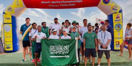 أبطال التجديف السعودي يتألقون في آسيا بـ4 ميداليات