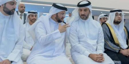 سلطان بن أحمد القاسمي يفتتح مسجد القرآن في الجادة