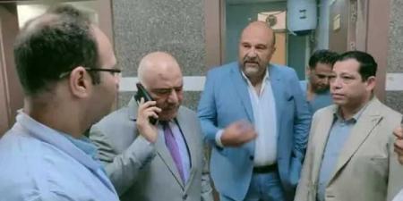 محافظ القليوبية يستعين بخبير تجميل وحروق للاطمئنان على مصاب حريق الشدية