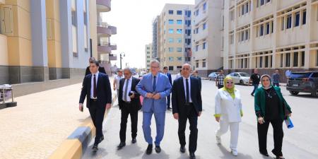 لجنة الأعلى للجامعات تتفقد جاهزية جامعة كفرالشيخ الأهلية ..صور