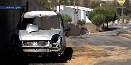 قوات الاحتلال تستهدف منزل المواطن حسين علوية في مارون الراس