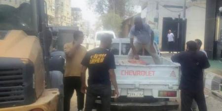 إزالة 148 حالة تعدى ضمن المرحلة الأولى للموجه الـ 27 بأسوان