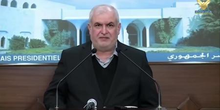 النائب رعد استقبل مستشار الرئيس عون وجرى البحث بالأوضاع الراهنة