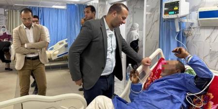 وكيل صحة البحيرة يتفقد مستشفى الدلنجات المركزى