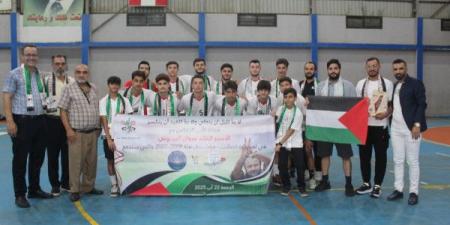 فلسطين تجمعنا يتوج بكأس التضامن مع الأسير مروان البرغوثي في صيدا