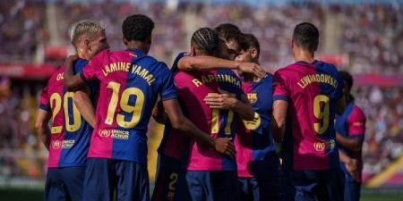 21 لاعبا في قائمة برشلونة أمام ليفانتي في الدوري الإسباني