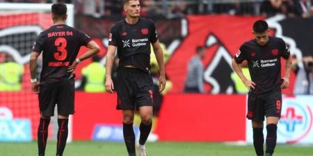 ليفركوزن يخسر مباراته الأولى في الدوري بقيادة تن هاج