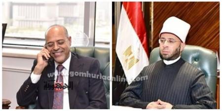 وزيرا العمل والأوقاف يشيدان ببطولة عامل مزلقان بنى سويف