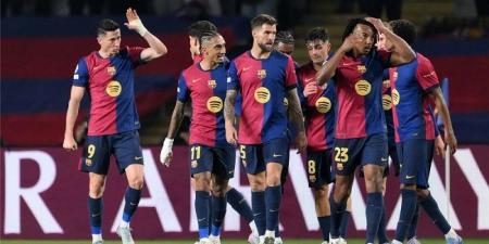 قوة برشلونة الضاربة أمام ليفانتي.. يامال ورافينيا في الهجوم