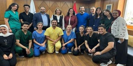 جامعة حلوان تطلق برنامج التبادل الطلابي 2025 بالتعاون مع الجمعية العلمية HMSA