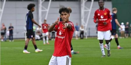 هدف لابن روني مع شباب مانشستر يونايتد