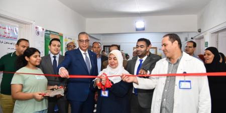 ‫محافظ الفيوم يفتتح أعمال تدشين عيادات السمنة