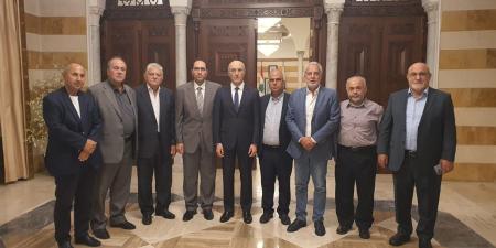 نقابة أصحاب محطات المحروقات تبحث مع وزير الداخلية في ملفات التراخيص والسلامة وتفعيل المهل الإدارية