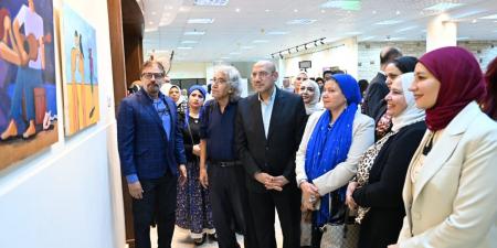 الثقافة تطلق فعاليات الملتقى الأول للفنون التشكيلية بقصر الإبداع