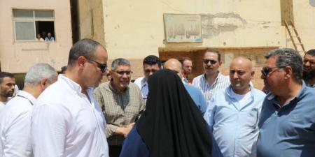 محافظ الجيزة يتفقد مستشفى أطفيح المركزي ويتابع أعمال التطوير
