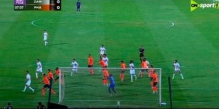 في شوط أول سلبي  .. هجوم زملكاوي متواصل وفاركو يكتفي بالمرتدات