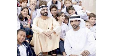 حمدان بن محمد: بالعلم نعلو وبالأخلاق نبني