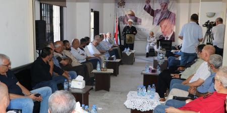 وفد قيادي من حزب الله يلتقي بممثلي الأحزاب والقوى والشخصيات الوطنية والإسلامية في إقليم الخروب