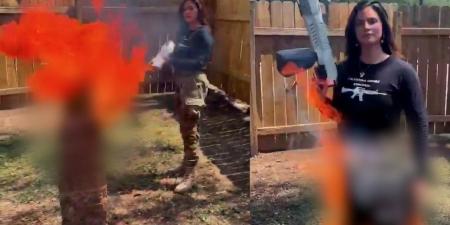 مرشحة للكونغرس الأمريكي تثير غضباً بفيديو حرق المصحف