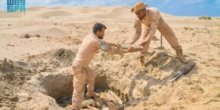 مشروع مركز الملك سلمان للإغاثة مسام ينزع 828 لغمًا من الأراضي اليمنية خلال أسبوع