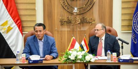 “الغمراوي” يبحث مع سفير إندونيسيا التعاون في القطاع الدوائي ودعم خطط التصدير 