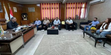 مدير الشباب بالقليوبية يبحث وضع خطة تنفيذية