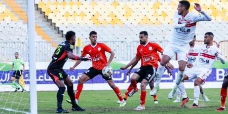 فاركو يفرض التعادل على الزمالك في الشوط الأول بدوري نايل