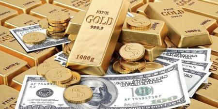 ارتفاع الذهب وتراجع الدولار عالمياً