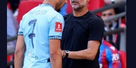 رغم أنف جوارديولا.. جماهير مانشستر سيتي ترفض خروج عمر مرموش 