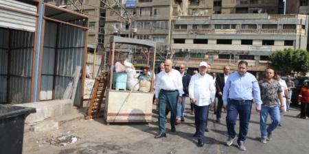 محافظ القاهرة: إعادة ترميم وإزالة إشغالات كوبرى الليمون التراثي برمسيس