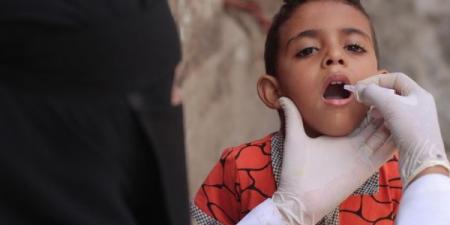 25 إصابة جديدة بشلل الأطفال الدائر في اليمن خلال أسبوع واحد