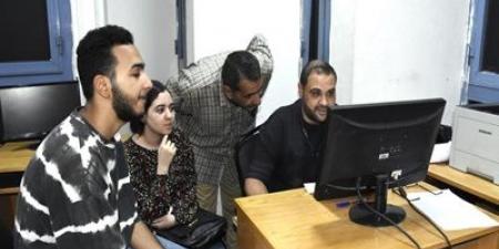 معامل جامعة عين شمس تستقبل طلاب المرحلة الثالثة للتنسيق