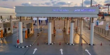 ميناء الإسكندرية: عبور الشاحنات يتم خلال 25 دقيقة بمحطة "تحيا مصر"