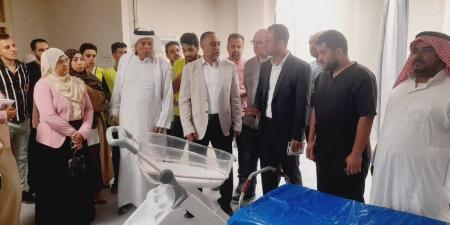 وكيل صحة شمال سيناء يتفقد مستشفى نخل المركزي