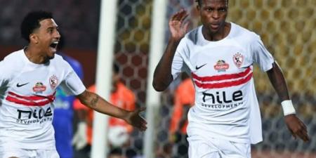شيكو بانزا يمنح الزمالك صدارة الدوري المصري من بوابة فاركو