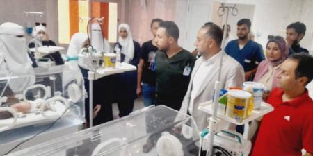وكيل صحة شمال سيناء يفاجئ مستشفى الشيخ زويد المركزي