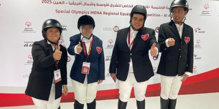ميداليتان جديدتان لمصر في مسابقة الفروسية الإقليمية للأولمبياد الخاص