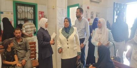 وفد هيئة التأمين الصحي الشامل في زيارة للمنشآت الصحية بمطروح