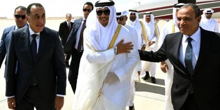 لقاء ثنائى يجمع رئيس الوزراء ونظيره القطرى اليوم بالعلمين الجديدة