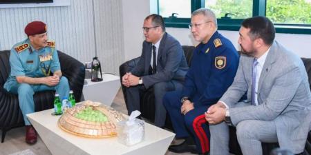 شرطة رأس الخيمة تبحث التعاون مع كازاخستان