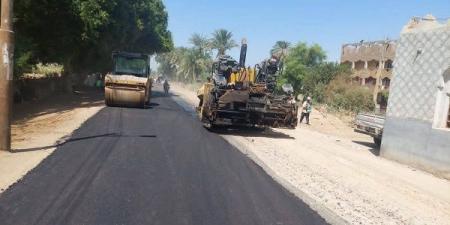 محافظ أسيوط: بدء رصف طريق أبنوب – بني محمديات