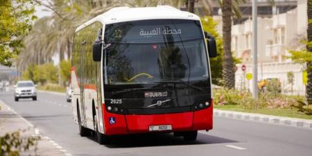 تدشين 5 خطوط جديدة للحافلات العامة في دبي غداً