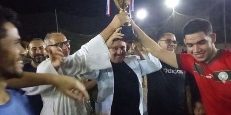 عبدة الدسوقى بطلا لدورة الشهداء بخلوة ريشة