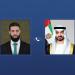 محمد بن زايد والرئيس السوري يبحثان هاتفياً العلاقات الأخوية وسبل تعزيز التعاون المشترك